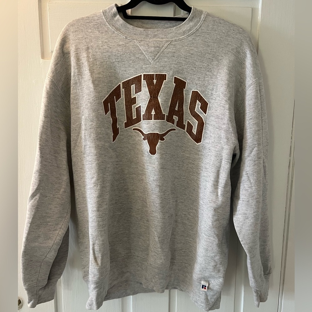 Russel Athletic Vintage Crewneck Hoodie (XL, grey)